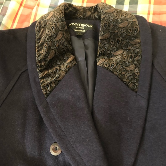 Donnybrook Jackets & Blazers - Navy donnybrook clasic coat made Ukraine